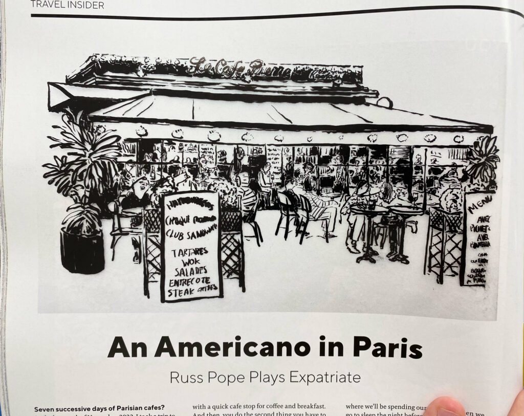 Juxtapoz - Russ Pope - An Americano in Paris