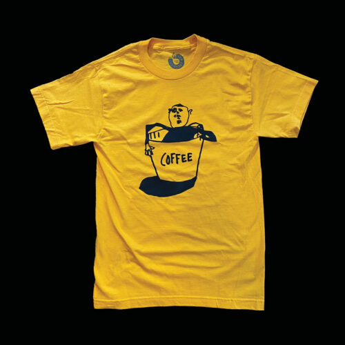 Russ Pope Coffee T-Shirt in Autumn Sun