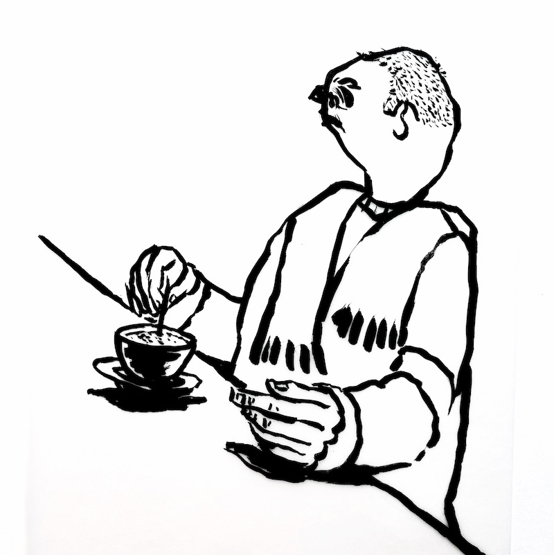 原画です　RUSS POPE ラスポープ　アート Paintings - Russ Pope