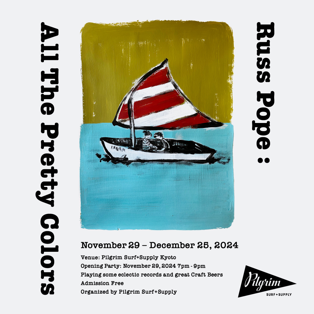 原画です　RUSS POPE ラスポープ　アート 原画です RUSS POPE ラスポープ アート