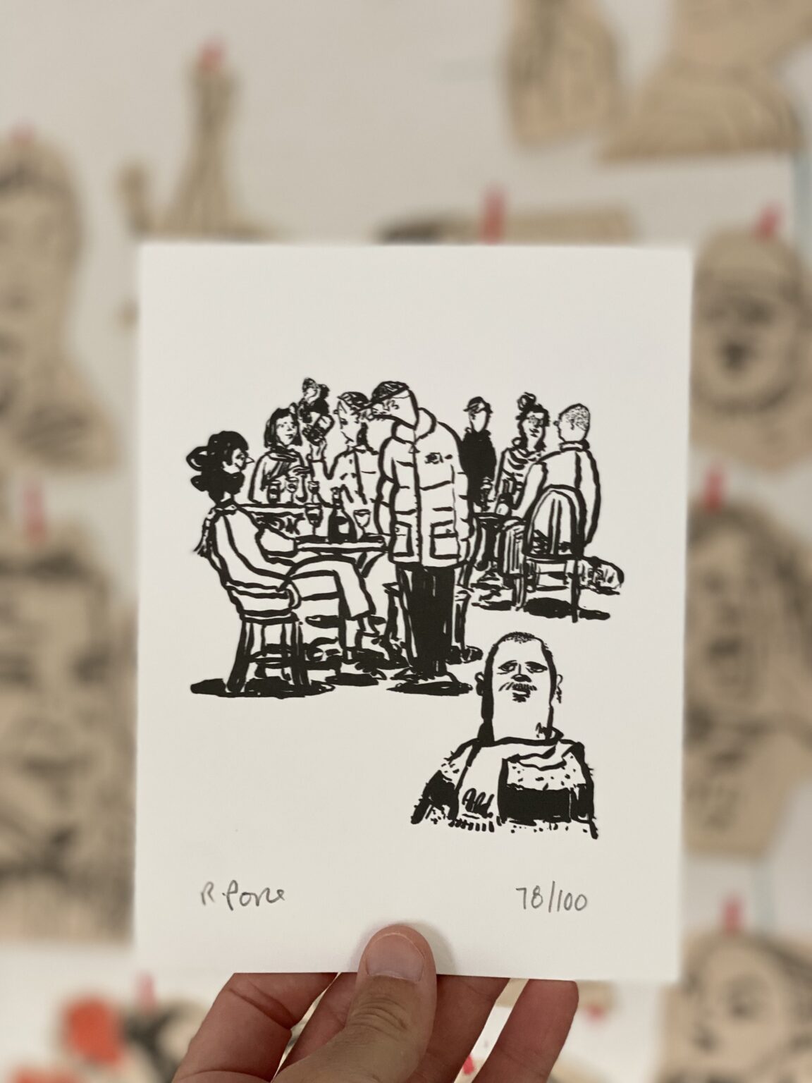 Russ Pope Paris Triptych Prints