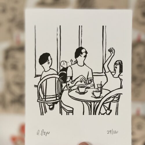 Russ Pope Paris Triptych Prints