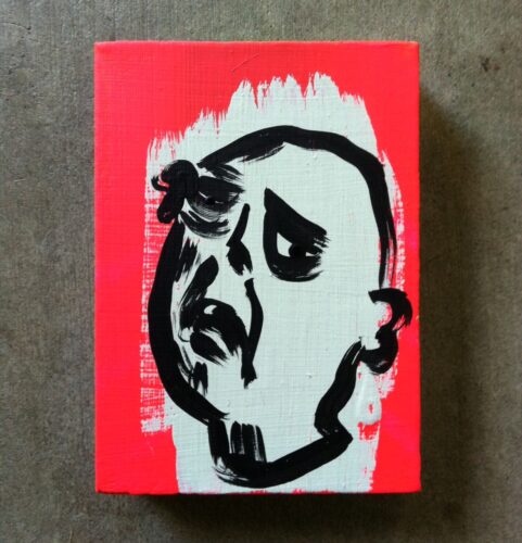 Small canvas for Common Thread show in SJ, @Seeing Things Gallery.